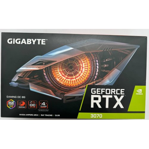 Відеокарта Gigabyte GeForce RTX 3070 Gaming OC 8192MB (GV-N3070GAMING OC-8GD 2.0) (Відновлено продавцем, 891606) купити в Україні: Київ, Львів, Хмельницький, Тернопіль, Івано-Франківськ | Перевірка сумісності, низька ціна, відгуки, характеристики від TELEMART фото
