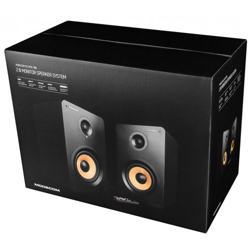 Акустична система Modecom Eclipse 180 (G-F-HF180-ECLIPSE180) Black купити в Україні: Київ, Львів, Хмельницький, Тернопіль, Івано-Франківськ | Низька ціна, відгуки, характеристики від TELEMART фото