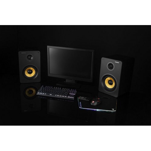Акустична система Modecom Eclipse 180 (G-F-HF180-ECLIPSE180) Black купити в Україні: Київ, Львів, Хмельницький, Тернопіль, Івано-Франківськ | Низька ціна, відгуки, характеристики від TELEMART фото