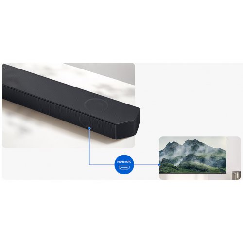 Саундбар Samsung HW-Q600H/UA купити в Україні: Київ, Львів, Хмельницький, Тернопіль, Івано-Франківськ | Низька ціна, відгуки, характеристики від TELEMART фото