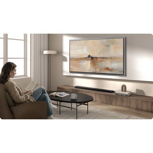 Саундбар Samsung HW-QS90H/UA купити в Україні: Київ, Львів, Хмельницький, Тернопіль, Івано-Франківськ | Низька ціна, відгуки, характеристики від TELEMART фото