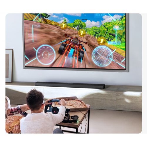 Саундбар Samsung HW-QS90H/UA купити в Україні: Київ, Львів, Хмельницький, Тернопіль, Івано-Франківськ | Низька ціна, відгуки, характеристики від TELEMART фото