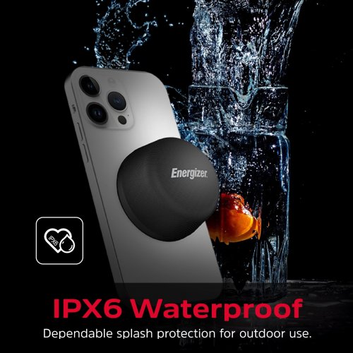 Портативна акустика Energizer BTS055 5W Black купити в Україні: Київ, Львів, Хмельницький, Тернопіль, Івано-Франківськ | Низька ціна, відгуки, характеристики від TELEMART фото