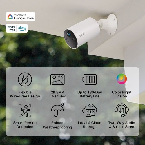 IP-камера TP-LINK Tapo C410 купити в Україні | Telemart фото