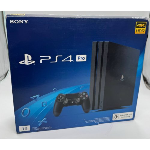 Sony PlayStation 4 Pro (PS4 Pro) 1Tb Black (Восстановлено продавцом, 891800) купить в Украине: Киев, Днепр, Харьков, Одесса  | Низкая цена, отзывы, характеристики от TELEMART фото