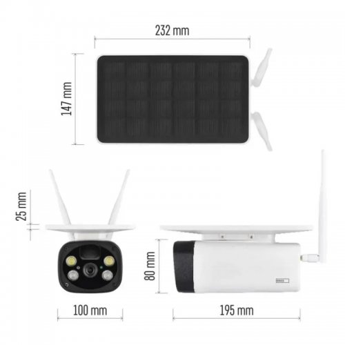 IP-камера Emos H4056 GoSmart Wi-Fi купить в Украине | Telemart фото