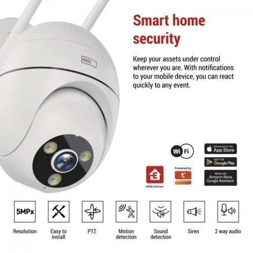 IP-камера Emos H4057 GoSmart Wi-Fi купить в Украине | Telemart фото