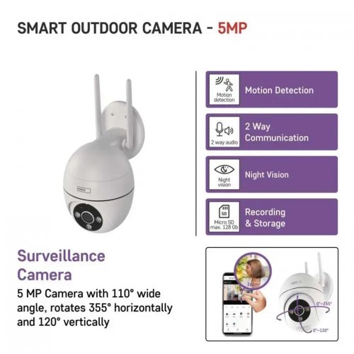 IP-камера Emos H4057 GoSmart Wi-Fi купить в Украине | Telemart фото