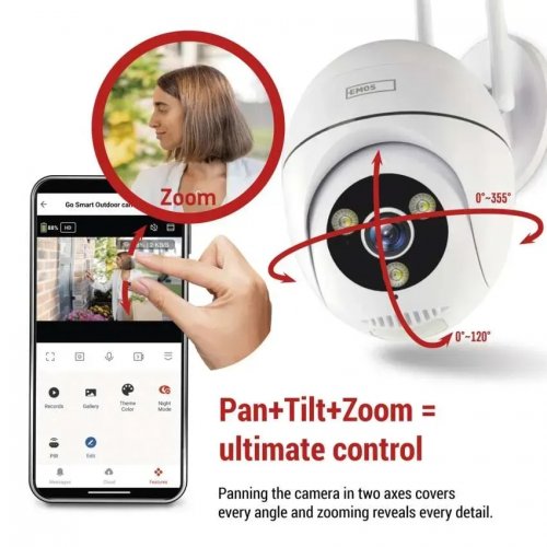 IP-камера Emos H4057 GoSmart Wi-Fi купить в Украине | Telemart фото