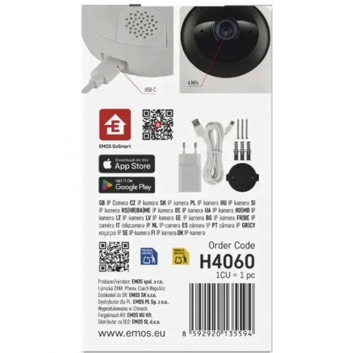 IP-камера Emos H4060 GoSmart Wi-Fi купить в Украине | Telemart фото