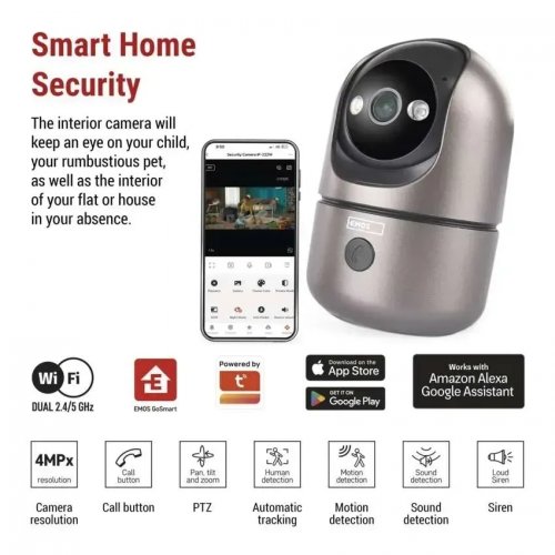 IP-камера Emos H4062 GoSmart Wi-Fi купить в Украине | Telemart фото