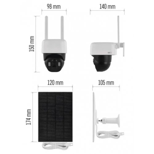 IP-камера Emos H4067 GoSmart Wi-Fi купить в Украине | Telemart фото