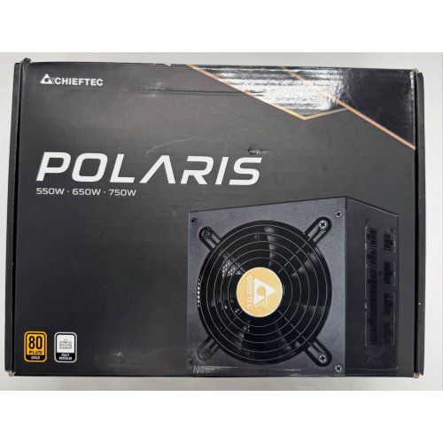 Блок питания CHIEFTEC Polaris 750W (PPS-750FC) (Восстановлено продавцом, 891818) купить в Украине: Киев, Днепр, Харьков, Одесса  | Проверка совместимости, низкая цена, отзывы, характеристики от TELEMART фото