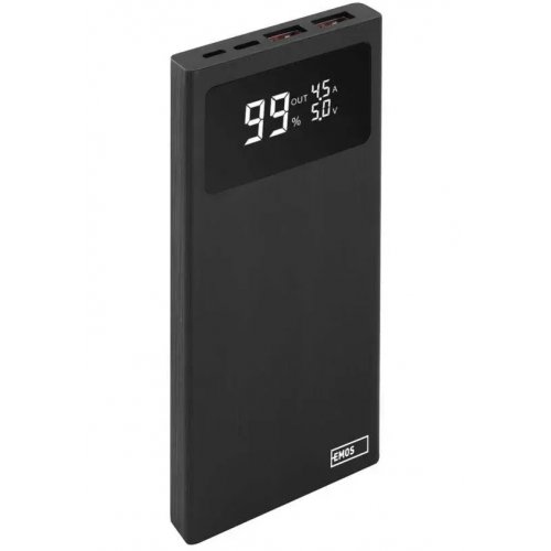 Powerbank Emos BetaQ 10000mAh 22.5W (B0531B) Black купить в Украине: Киев, Днепр, Харьков, Одесса  | Низкая цена, отзывы, характеристики от TELEMART фото