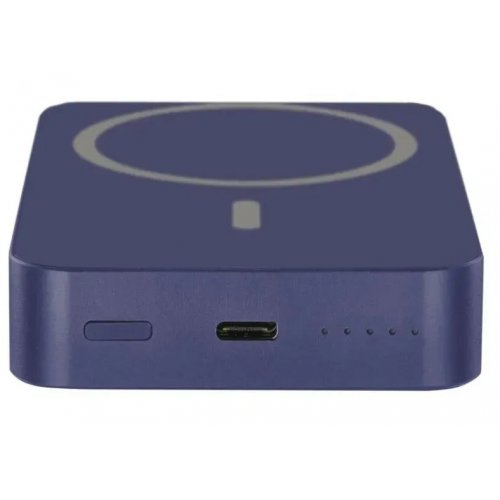 Powerbank Emos MagSafe 10000mAh 20W (B0551BL) Blue купить в Украине: Киев, Днепр, Харьков, Одесса  | Низкая цена, отзывы, характеристики от TELEMART фото