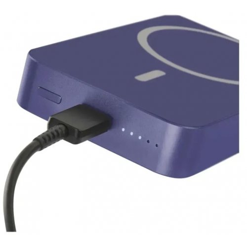 Powerbank Emos MagSafe 10000mAh 20W (B0551BL) Blue купить в Украине: Киев, Днепр, Харьков, Одесса  | Низкая цена, отзывы, характеристики от TELEMART фото