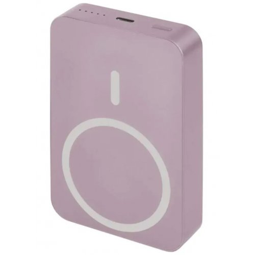 Powerbank Emos MagSafe 10000mAh 20W (B0551S) Pink купить в Украине: Киев, Днепр, Харьков, Одесса  | Низкая цена, отзывы, характеристики от TELEMART фото