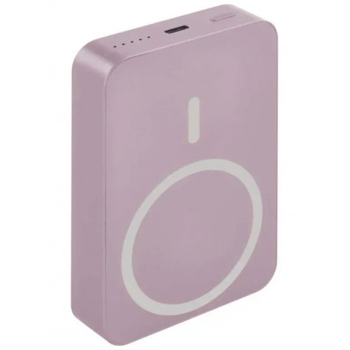 Powerbank Emos MagSafe 10000mAh 20W (B0551S) Pink купить в Украине: Киев, Днепр, Харьков, Одесса  | Низкая цена, отзывы, характеристики от TELEMART фото