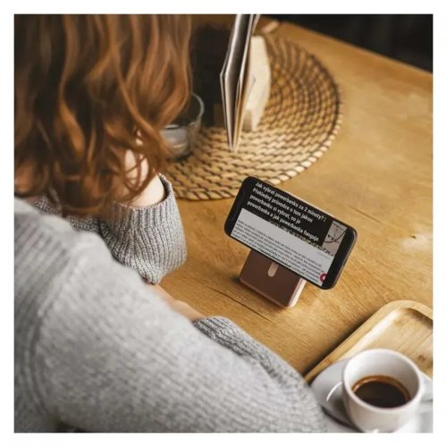 Powerbank Emos MagSafe 10000mAh 20W (B0552RG) Rose Gold купить в Украине: Киев, Днепр, Харьков, Одесса  | Низкая цена, отзывы, характеристики от TELEMART фото