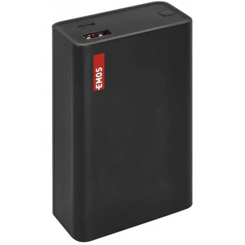 Powerbank Emos 20000mAh 65W (B0560B) Black купити в Україні: Київ, Львів, Хмельницький, Тернопіль, Івано-Франківськ | Низька ціна, відгуки, характеристики від TELEMART фото