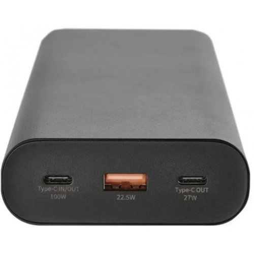 Powerbank Emos 27000mAh 100W (B0561B) Black купити в Україні: Київ, Львів, Хмельницький, Тернопіль, Івано-Франківськ | Низька ціна, відгуки, характеристики від TELEMART фото