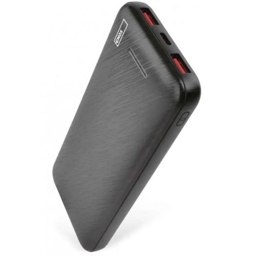 Powerbank Emos 10000mAh 22.5W (B0571B) Black купить в Украине: Киев, Днепр, Харьков, Одесса  | Низкая цена, отзывы, характеристики от TELEMART фото