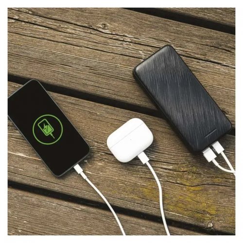 Powerbank Emos 20000mAh 22.5W (B0572B) Black купить в Украине: Киев, Днепр, Харьков, Одесса  | Низкая цена, отзывы, характеристики от TELEMART фото