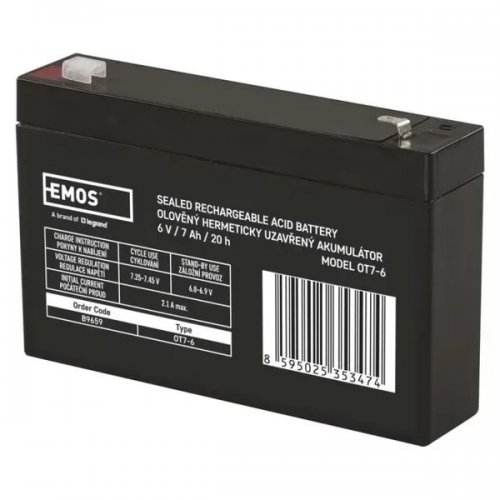 Аккумуляторная батарея Emos 6V 7Ah (B9659) купить в Украине | Telemart фото