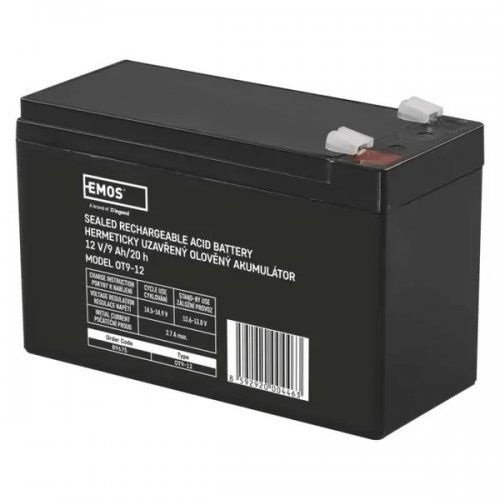 Аккумуляторная батарея Emos 12V 9Ah (B9675) купить в Украине | Telemart фото