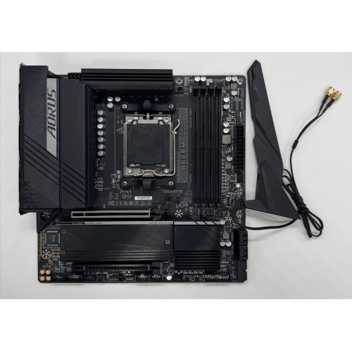 Материнська плата Gigabyte B650M AORUS ELITE AX (sAM5, AMD B650) (Відновлено продавцем, 891861) купити в Україні | Telemart фото