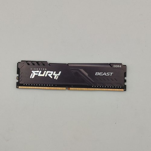 Озп Kingston DDR4 8GB 3200Mhz FURY Beast Black (KF432C16BB/8) (Відновлено продавцем, 891882) купити в Україні: Київ, Львів, Хмельницький, Тернопіль, Івано-Франківськ | Перевірка сумісності, низька ціна, відгуки, характеристики від TELEMART фото