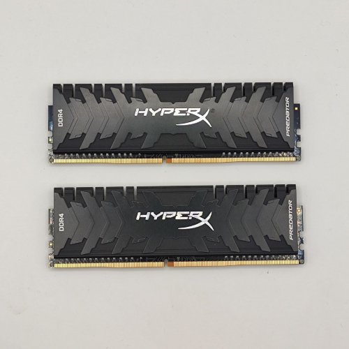 Озп HyperX DDR4 16GB (2x8GB) 3200Mhz Predator (HX432C16PB3K2/16) (Відновлено продавцем, 891889) купити в Україні: Київ, Львів, Хмельницький, Тернопіль, Івано-Франківськ | Перевірка сумісності, низька ціна, відгуки, характеристики від TELEMART фото