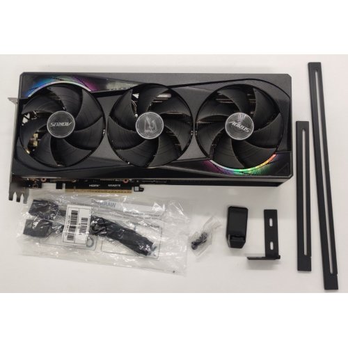 Відеокарта Gigabyte GeForce RTX 5070 AORUS MASTER 12288MB (GV-N5070AORUS M-12GD) (Відновлено продавцем, 891893) купити в Україні: Київ, Львів, Хмельницький, Тернопіль, Івано-Франківськ | Перевірка сумісності, низька ціна, відгуки, характеристики від TELEMART фото