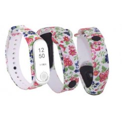 Xiaomi Mi Band 3 Colored Mix Pink Flowers
