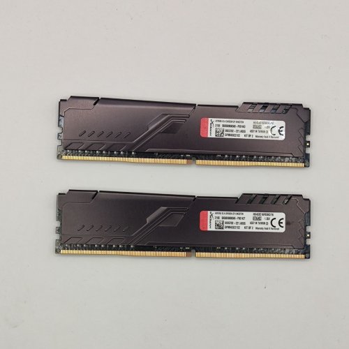 Озп HyperX DDR4 16GB (2x8GB) 3200Mhz Fury Black (HX432C16FB3K2/16) (Відновлено продавцем, 891903) купити в Україні: Київ, Львів, Хмельницький, Тернопіль, Івано-Франківськ | Перевірка сумісності, низька ціна, відгуки, характеристики від TELEMART фото