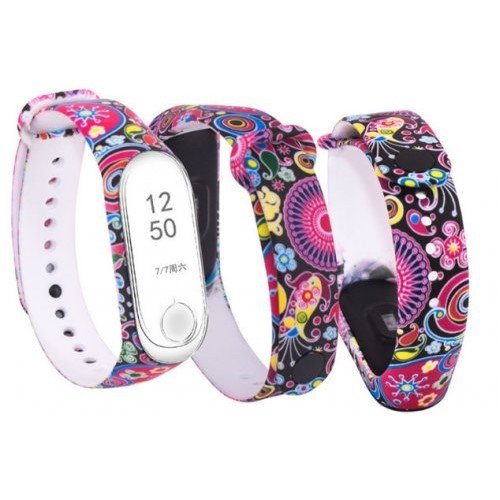 Xiaomi Mi Band 3 Colored Mix Colorful Violet купить в Украине: Киев, Днепр, Харьков, Одесса  | Низкая цена, отзывы, характеристики от TELEMART фото