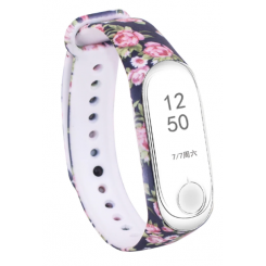 Xiaomi Mi Band 3 Colored Mix Blue/Pink Flowers