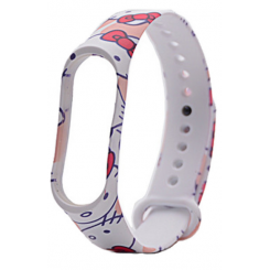 Xiaomi Mi Band 3 Colored Mix White Kitty