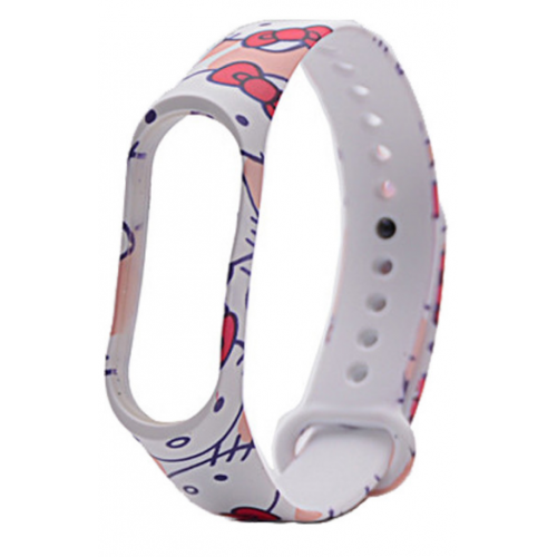 Xiaomi Mi Band 3 Colored Mix White Kitty купити в Україні: Київ, Львів, Хмельницький, Тернопіль, Івано-Франківськ | Низька ціна, відгуки, характеристики від TELEMART фото