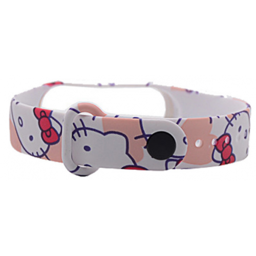 Xiaomi Mi Band 3 Colored Mix White Kitty купити в Україні: Київ, Львів, Хмельницький, Тернопіль, Івано-Франківськ | Низька ціна, відгуки, характеристики від TELEMART фото