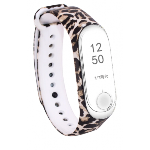 Xiaomi Mi Band 3 Colored Mix Gold Leopard купити в Україні: Київ, Львів, Хмельницький, Тернопіль, Івано-Франківськ | Низька ціна, відгуки, характеристики від TELEMART фото