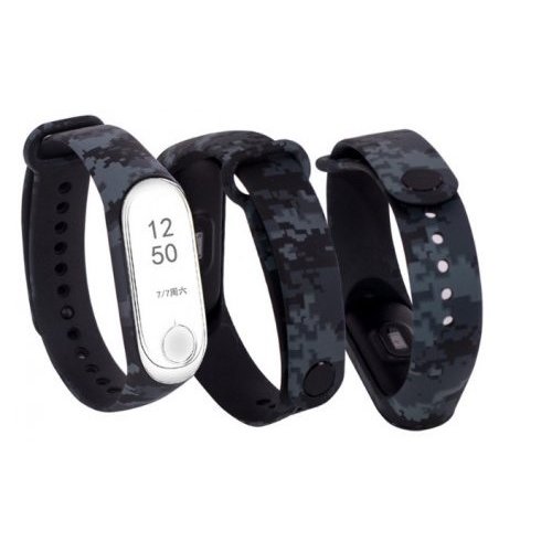 Xiaomi Mi Band 3 Colored Mix Khaki/Dark Grey купити в Україні: Київ, Львів, Хмельницький, Тернопіль, Івано-Франківськ | Низька ціна, відгуки, характеристики від TELEMART фото