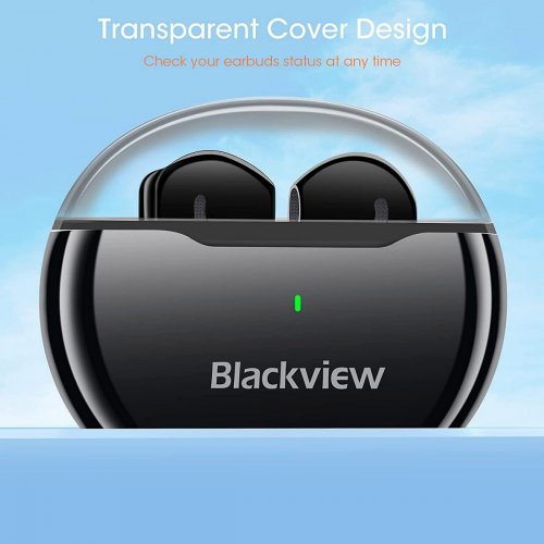 Навушники Blackview AirBuds 6 TWS (AIRBUDS 6_WH) White купити в Україні: Київ, Львів, Хмельницький, Тернопіль, Івано-Франківськ | Низька ціна, відгуки, характеристики від TELEMART фото