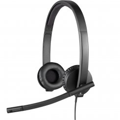 Наушники Logitech H570e Corded Stereo (981-001430) Black