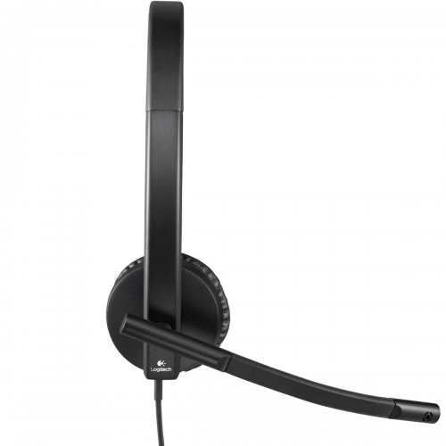 Наушники Logitech H570e Corded Stereo (981-001430) Black купить в Украине: Киев, Днепр, Харьков, Одесса  | Низкая цена, отзывы, характеристики от TELEMART фото