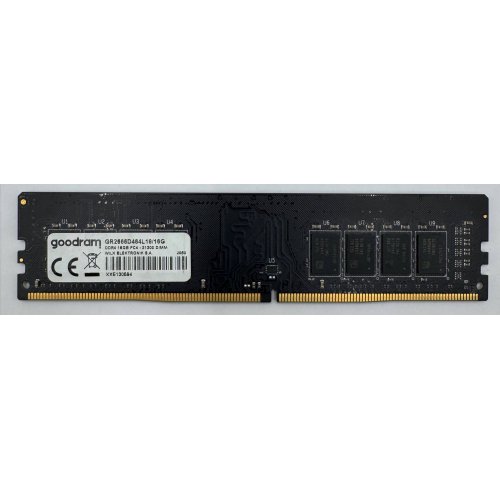 Озп GoodRAM DDR4 16GB 2666Mhz (GR2666D464L19/16G) (Відновлено продавцем, 892025) купити в Україні: Київ, Львів, Хмельницький, Тернопіль, Івано-Франківськ | Перевірка сумісності, низька ціна, відгуки, характеристики від TELEMART фото