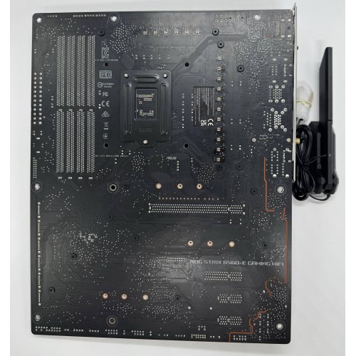 Материнская плата Asus ROG STRIX B560-E GAMING WIFI (s1200, Intel B560) (Восстановлено продавцом, 892037) купить в Украине: Киев, Днепр, Харьков, Одесса  | Проверка совместимости, низкая цена, отзывы, характеристики от TELEMART фото