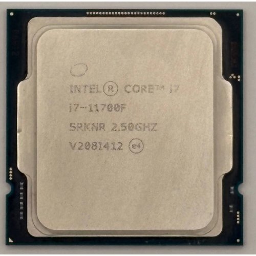 Процесор Intel Core i7-11700F 2.5(4.9)GHz 16MB s1200 Tray (CM8070804491213) (Відновлено продавцем, 892039) купити в Україні: Київ, Львів, Хмельницький, Тернопіль, Івано-Франківськ | Перевірка сумісності, низька ціна, відгуки, характеристики від TELEMART фото