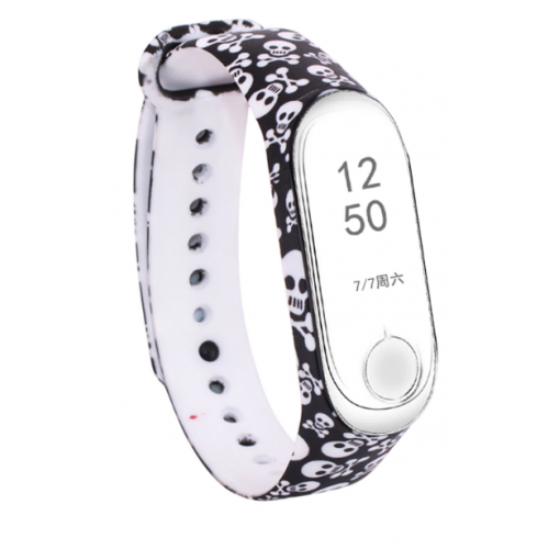 Xiaomi Mi Band 3 Colored Mix Skull купить в Украине: Киев, Днепр, Харьков, Одесса  | Низкая цена, отзывы, характеристики от TELEMART фото