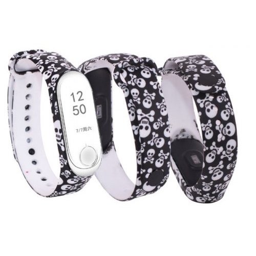 Xiaomi Mi Band 3 Colored Mix Skull купить в Украине: Киев, Днепр, Харьков, Одесса  | Низкая цена, отзывы, характеристики от TELEMART фото